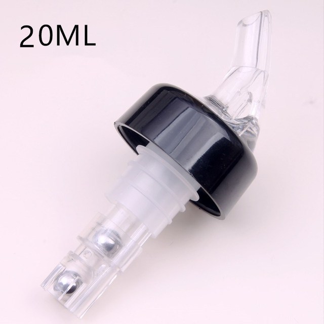 Portable 20ml/30ml Quantitative Wine Pourer Alcohol Liquid Dispenser Measuring Oil Bottle Spout Wine Decanter Bar Tool