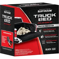 382628 Automotive All-In-One Truck Bed Coating Kit, Gallon, Textured Black 1