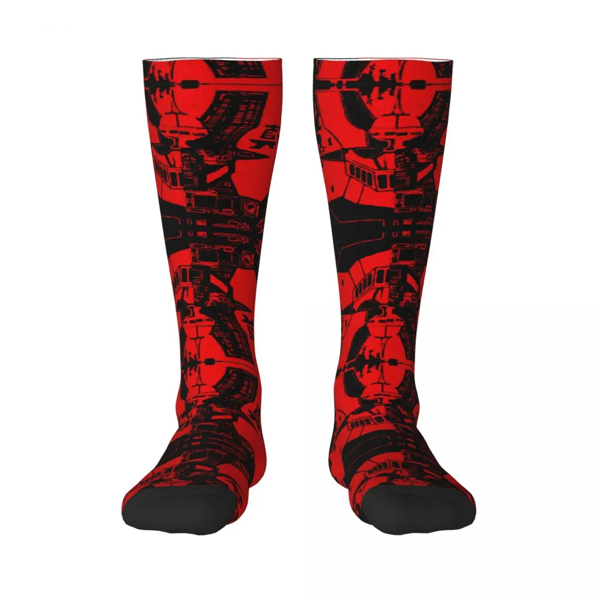 

Mazinger Z Linear Low Poly 20 Adult Stockings Graphic Good breathability Contrast color socks Cool Cute style Elastic Stockings