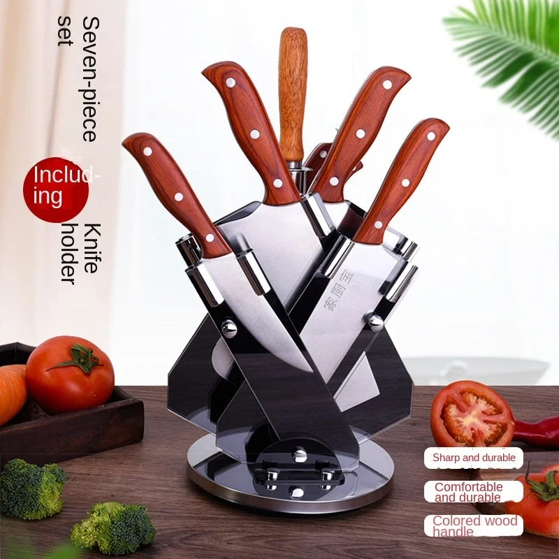 

Stainless steel kitchen knife set