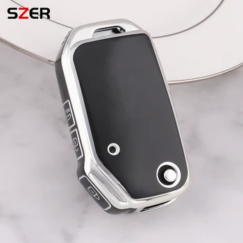 Fashion TPU Car Flip Key Case Cover Shell For Kia Sportage Ceed Xceed Sports K5 Seltos 2019 2020 2022 2023 Accessories 1