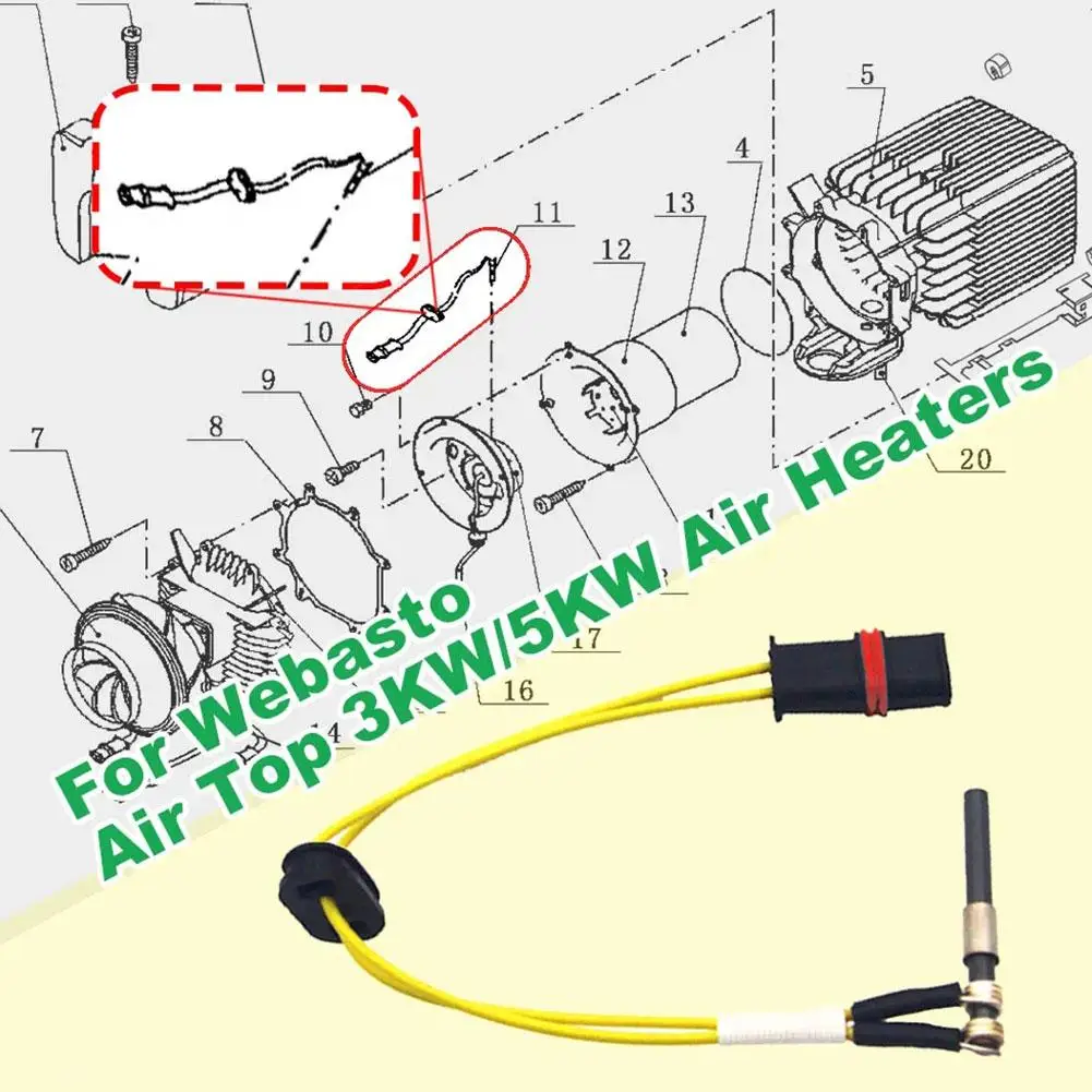  ۷ο ÷  ٴ, Eberspacher Airtronic D4 D4s   X2x7, 12V, 24V