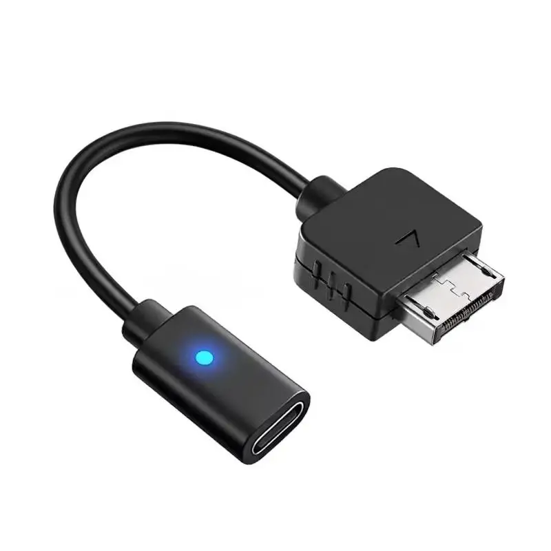 PS Vita 1000 컨트롤러용 USB C 케이블 충전 어댑터 타입 C LED 변환 코드 PS Vita 1000 콘솔 전원 케이블