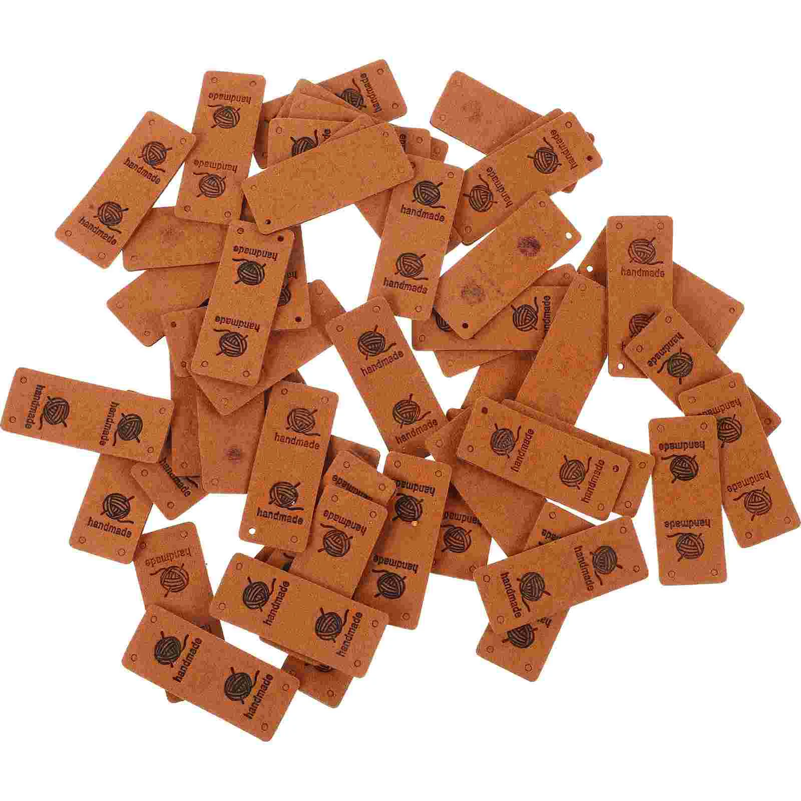 

50 Pcs Label Tags for Handmade Items Sewing Labels Crochet Gift