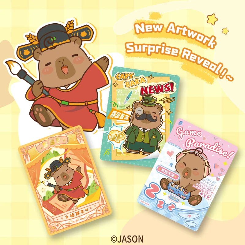 Porte-cartes 400 Poches Fermeture Classeur Cartes Collection Capybara - 50 Pages 400 Poches - Fermeture éclair PU - Rangement Pokémon, Football Album Cartes Collection 400 Cartes