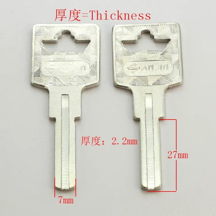 

B306 House Home Door Key blanks Locksmith Supplies Blank Keys 10 pieces/lot