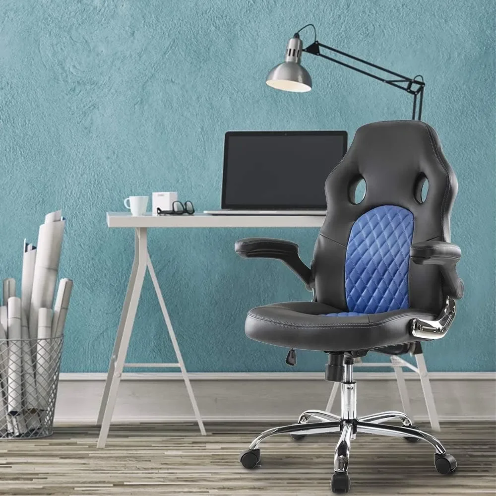 

Ergonomic Blue Office Chair, Computer Armchair, Gaming Chair, Gamer Chairs, Furniture