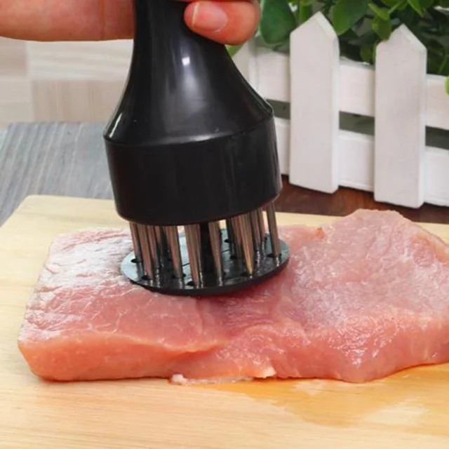 Rozsdamentes Acél Steak Tűhús Lazító Kalapács Hús Terendezők Csirkeszárny Szárnyak Tű Konyhai Szerszámok - Image 3