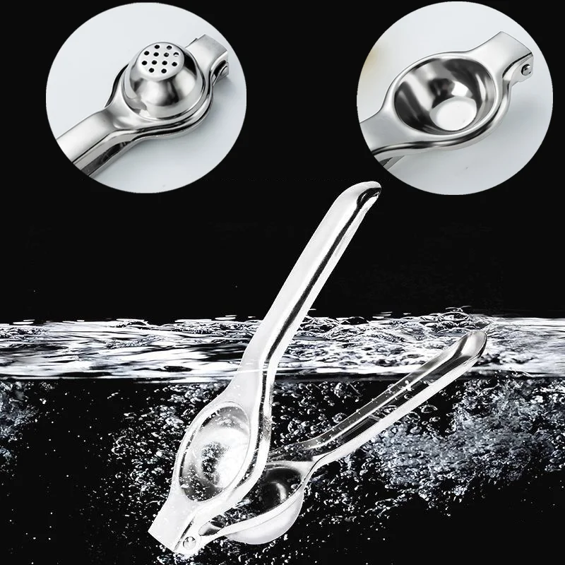Fruit Juicer Lemon Squeezer Juice Squeezer Lemon Squeezer Stainless Steel Manual Juicer Processor Kitchen Accessories Juice Fruit Pressing Citrus Orange Juicer Lemon Press