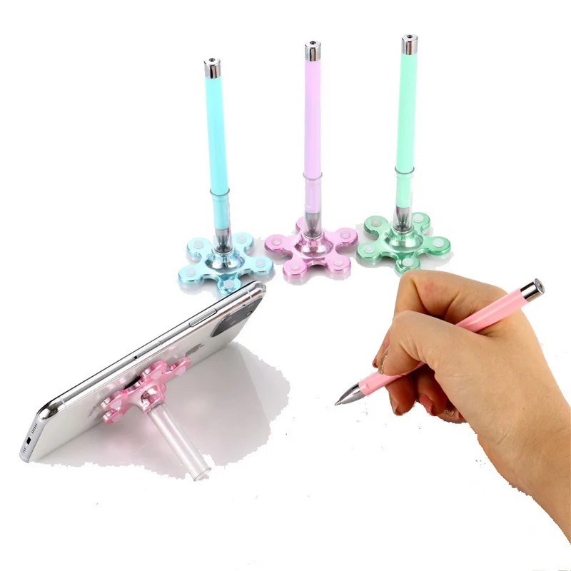 200Pcs Kreative Sucker Handy Ständer Halter Stift Schreibtisch Stift Einfache Büro Multi-funktionale Stift Für Party kinder geburtstag – Detail 1