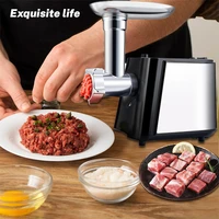 Hachoir à viande électrique 1000W, hachoir à viande robuste, Machine de remplissage de saucisses, hachoir alimentaire en acier inoxydable 220V, mélangeur sur socle 2