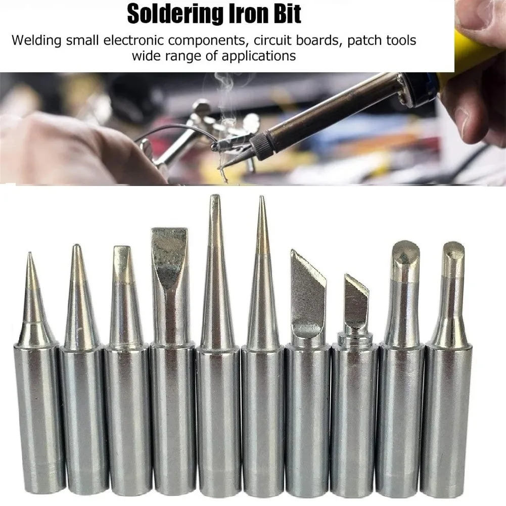 

10X 900M Soldering Iron Tips For HAKKO 933 936 937 376 907 913 951 898D 852D+ 878AD For Atten Quick Aoyue Yihua Iron Station