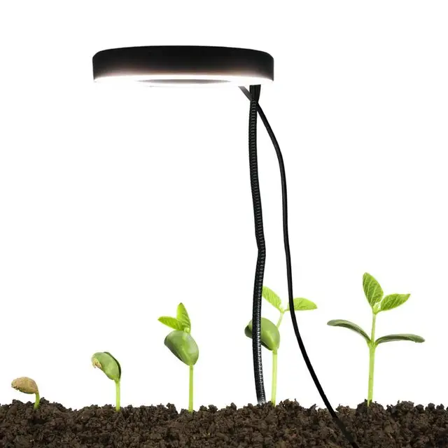 Teljes Spektrum Grow Light 4 Fényképesség Módok Usb Plant Lighting 360 Hosszú Nyakú Fej Világítókészülékek 4/8/12 Órás Időzítés Funkció