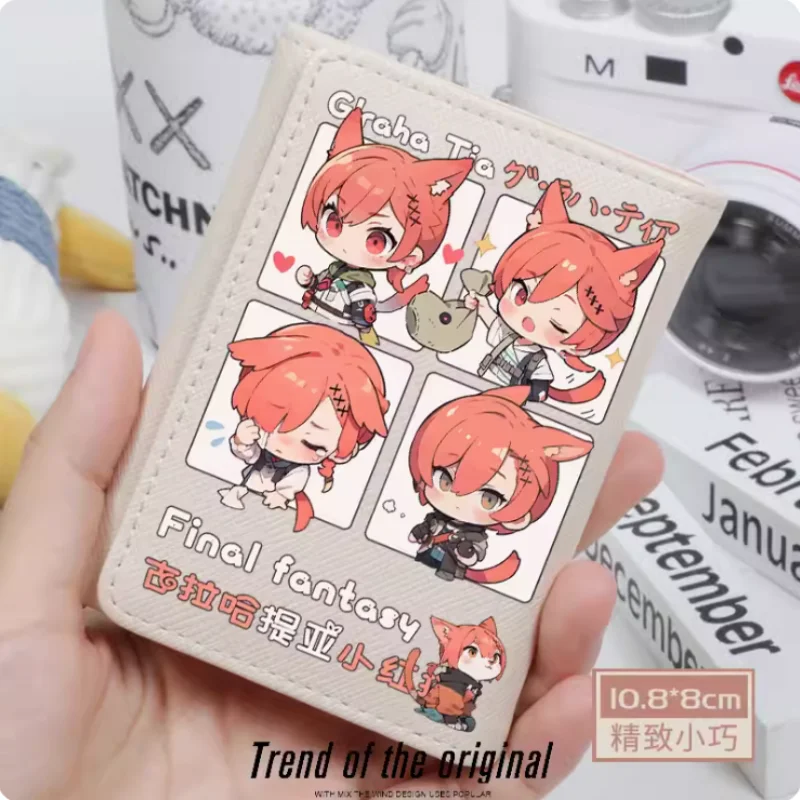 

Anime Final Fantasy G'raha Tia Fashion Wallet PU Purse Card Coin Hasp Money Bag Cosplay Gift B590