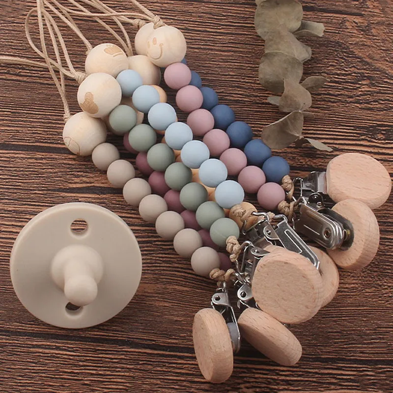 BabyPacifierClipForNewbornTeethingSootherChewDummyChains