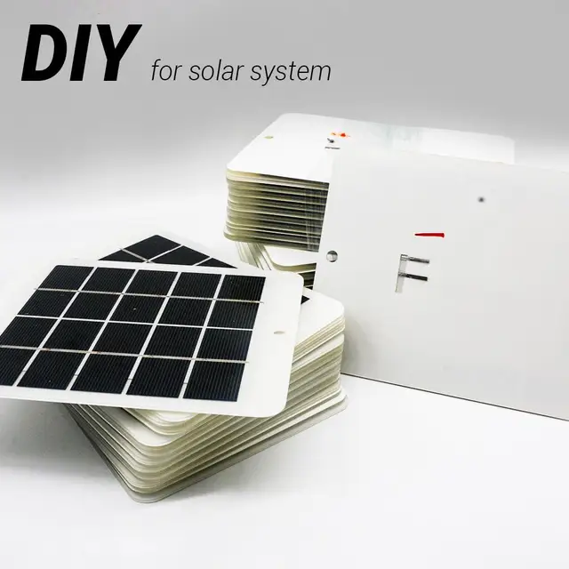 10Pcs Mini Solar Panel Solar Cells Photovoltaic Module Sun Power Solar Panel Charger for Toy Study DIY Solar System Camping 3