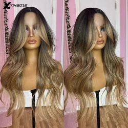 1B 27 Colored 13x6 Lace Frontal Wig Body Wave Hair 5x5 Closure Wig For Black Women Highlight Blonde Pre-Plucked Silk Top Wigs