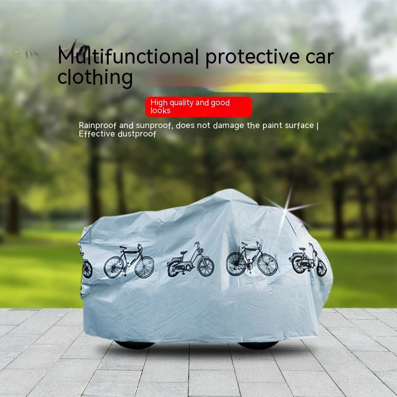 

Bicycle Gear Waterproof Raincover Bike Cover Outdoor Sunshine Cover MTB Cycling Case Cover Bike Protective Gear Bike Accessories