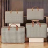 2025 New Storage Box Large Capacity Portable Household Clothes Organizer with Handles Dustproof Foldable Travel Bag 3