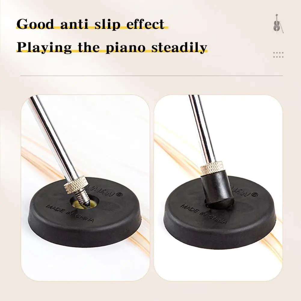 Cello Support Parts Cello Anti-slip Rug Pad Stop End Pin Stand Holder Rubber Floor Protector Violoncello Stoper Musical Instruments Part Accessories