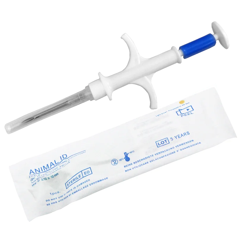 20PCS Animal Syringe ID Implant Pet Chip ISO11784/85 FDX-B RFID Injection Pet Microchip for Dog Cat Identification 3