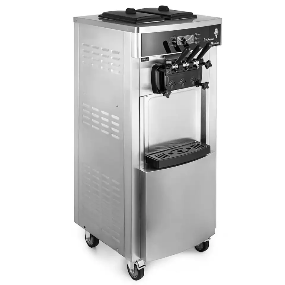 

Best Sell 28L/H Stainless Steel Copper machinery ice-cream softserve ice cream machine
