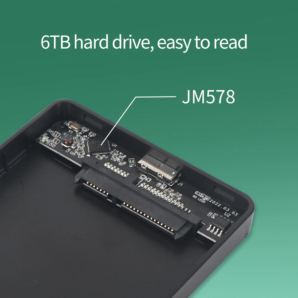 Yuanxin 2.5 ϵ ũ ̽ ޴ HDD ȣ   3.5 ġ ϵ ̺/U ũ ϵ ũ ̺ ̽ 