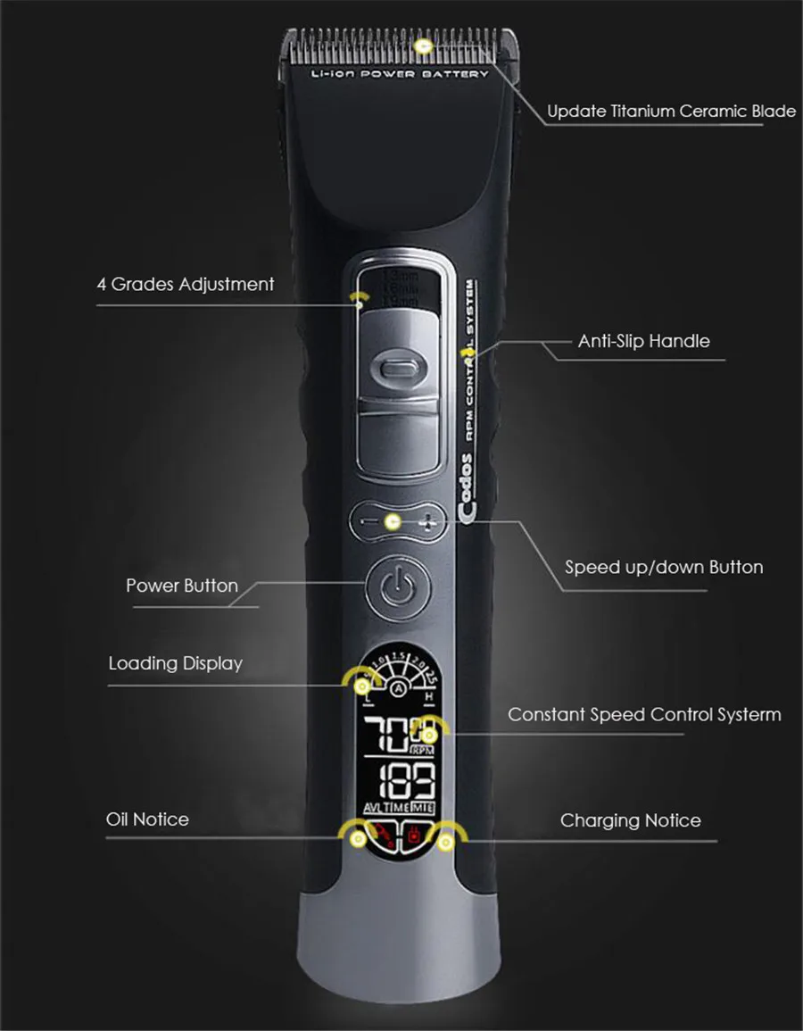 Codos 970 ο    Ŭ, LCD ÷,   Ʈ,  鵵, 7000rpm