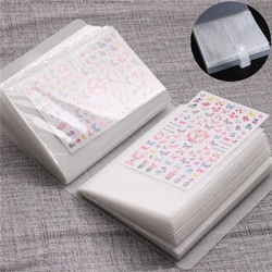 100Slots Nail Art Stickers Storage Book Empty Album Decals Collecting Organizer Holder Display Notebook Manicure Tool Dropship