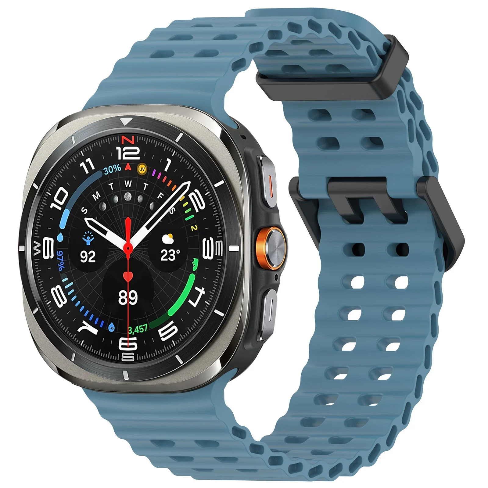 Premium Marine Bracelet for Smartwatches - Luxurious 47mm Watchband Strap