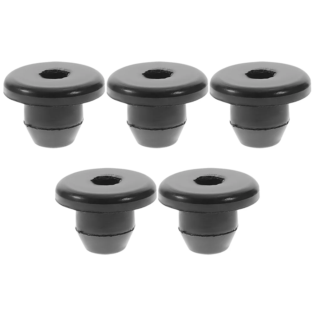 

5 Pcs Oil Plug Flooring Filler Plugs Jack Horizontal Rubber Short Hair Repair Bottle