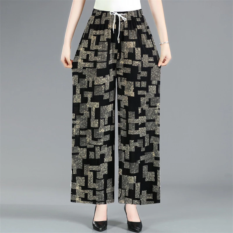 Pantaloni Abbigliamento Per Signore Anziane Pantalone Uomo Fresco