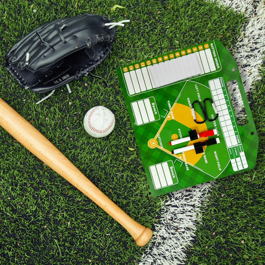 Baseball Clipboard Dry Erase Softball Lineup Cards Marker Boards Baseball Softball Lineup Board Baseball Coaching Accessories