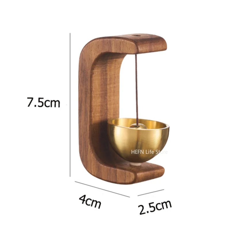 NEW Wood Doorbell Chime Magnetic Landscape Wireless Hanging Wind Loud Door Bell For Refrigerato Doors Restaurant Home Decoration