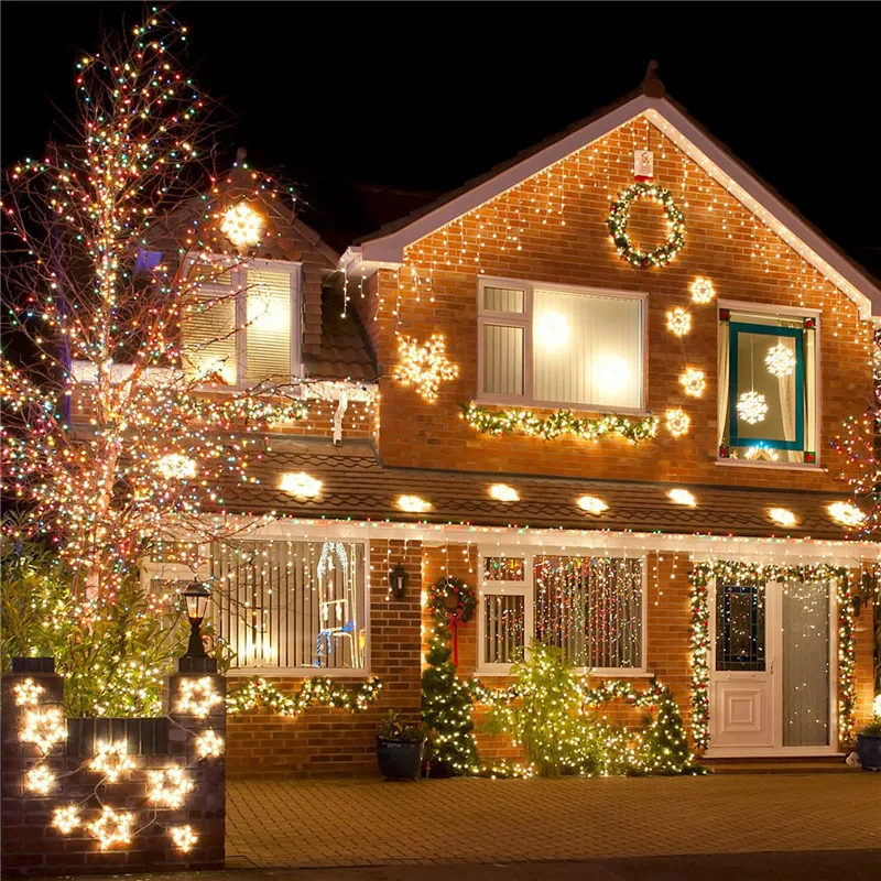 Solar-Powered Waterproof Fairy String Lights with 8 Modes