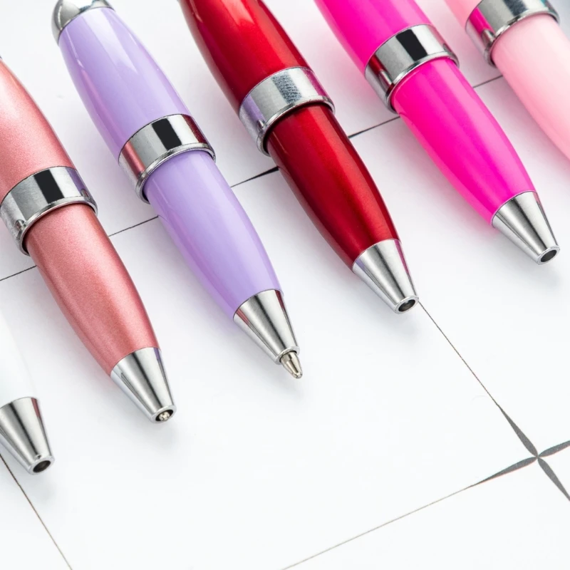 5pcs Beadable Ballpoint Pen 1.0mm Stationery Pen Smooth Writing Metal DIY Beaded School Supplies F19E ballpoint pen,multifunction ballpoint pen,multifunctional pen,ball point pen