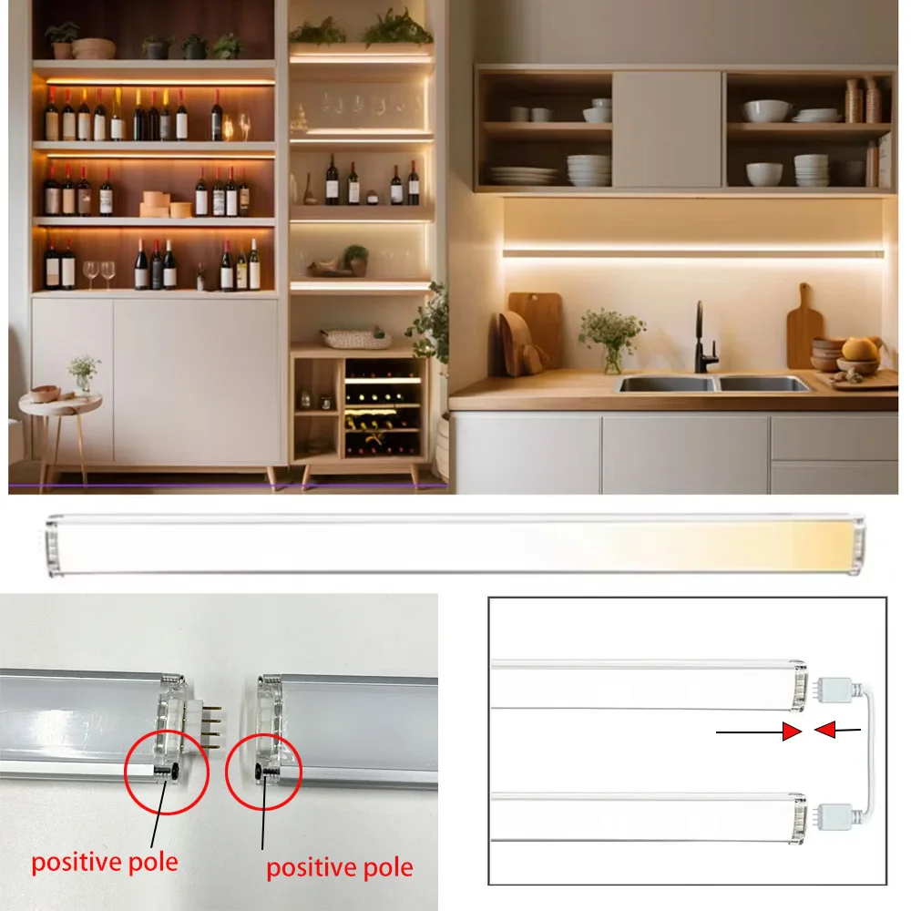 Tuya Zigbee CCT LED Unterbau-Leuchte Lampe 30cm Küchen Tuya Zigbee CCT LED Unterbau-Leuchte Lampe 30cm Küchen