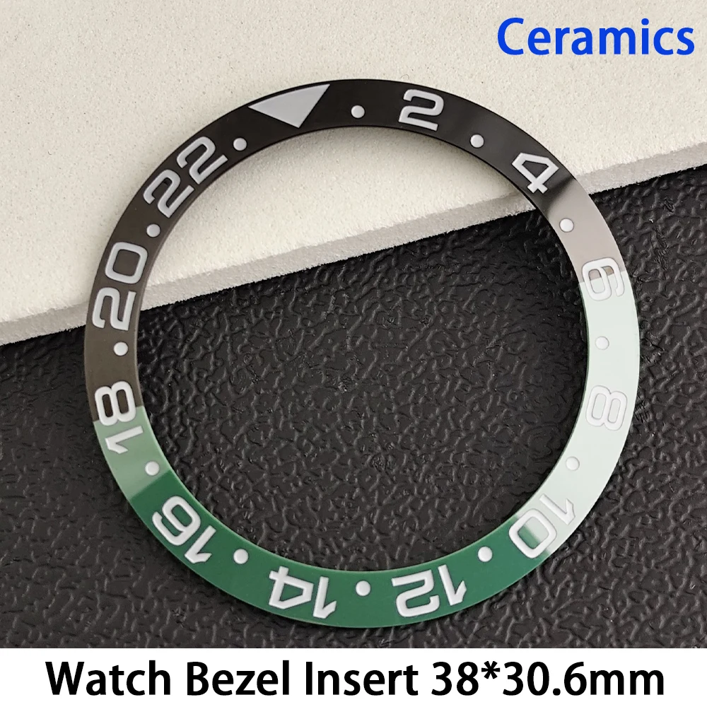 Premium 38mm Sloping Aluminum-Ceramic Bezel Insert