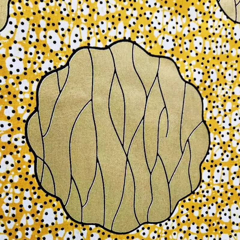 Item D4-5 Choose party dress wax print fabric holland golden wax cotton