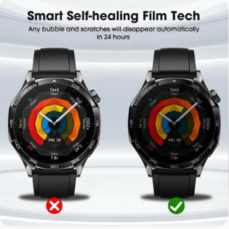 화웨이 시계 GT4 3 2 46MM GT5 Pro GT6 Pro 화면 보호기 시계 4 5 42mm용 5Pcs 개인 정보 보호 하이드로겔 필름