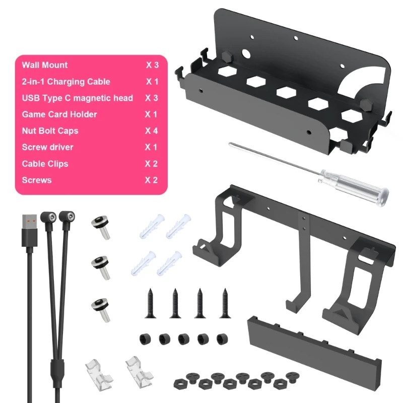 

Настенная подставка для держателя SwitchOLED, кронштейн для хранения, защитные аксессуары M76A