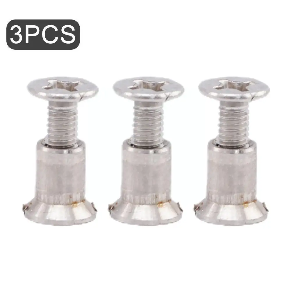 3 X Set Di Viti Nab Hub 1/4 "Bobina Di Nastro 10.5" Ampex Teac Nagra Revox Rmgi Doppio Perno C4O4