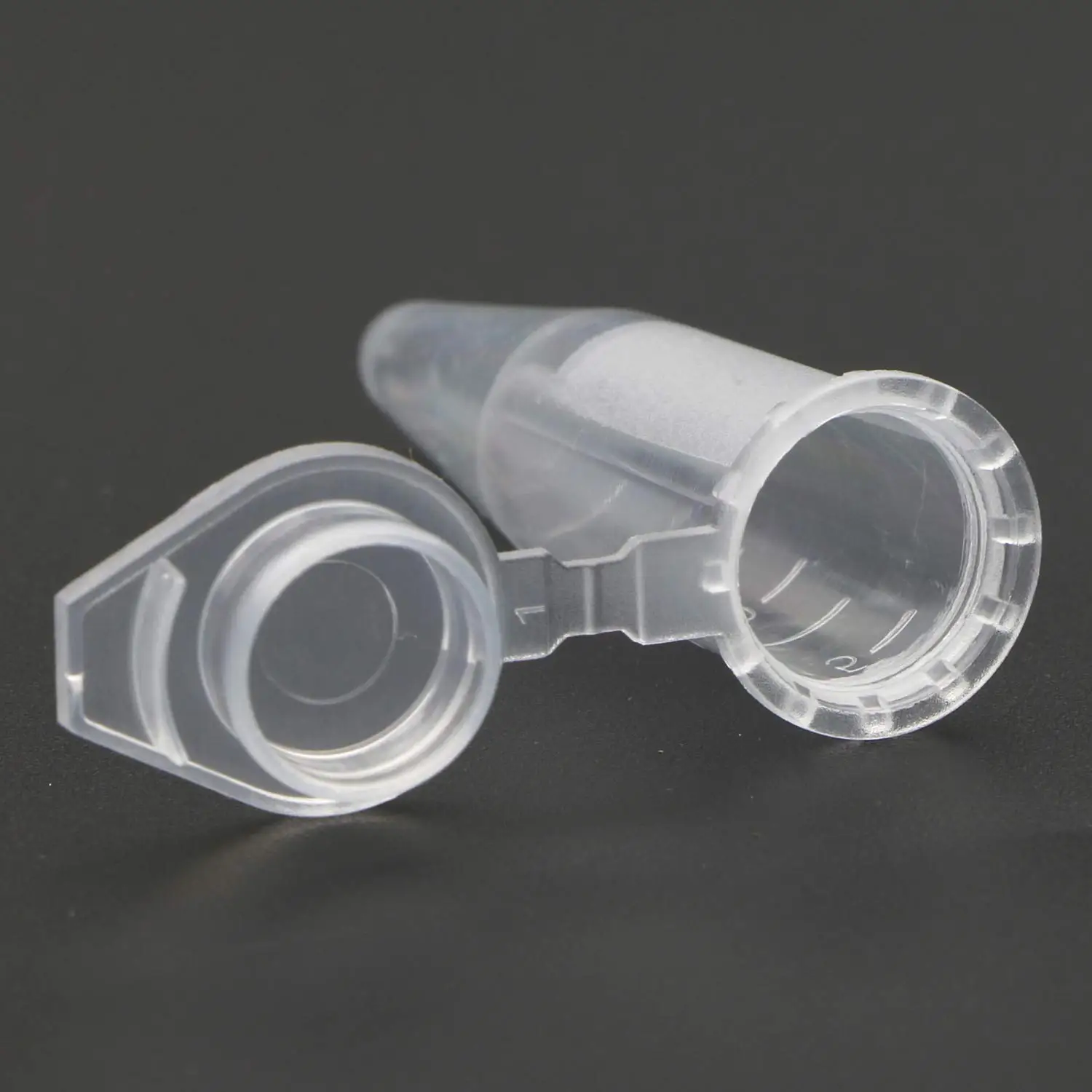 1.5ml Lab PP Plastic Test Tube Centrifuge Tube Vial with Cap Skirted For laboratory Experiment Supplies 100Pcs