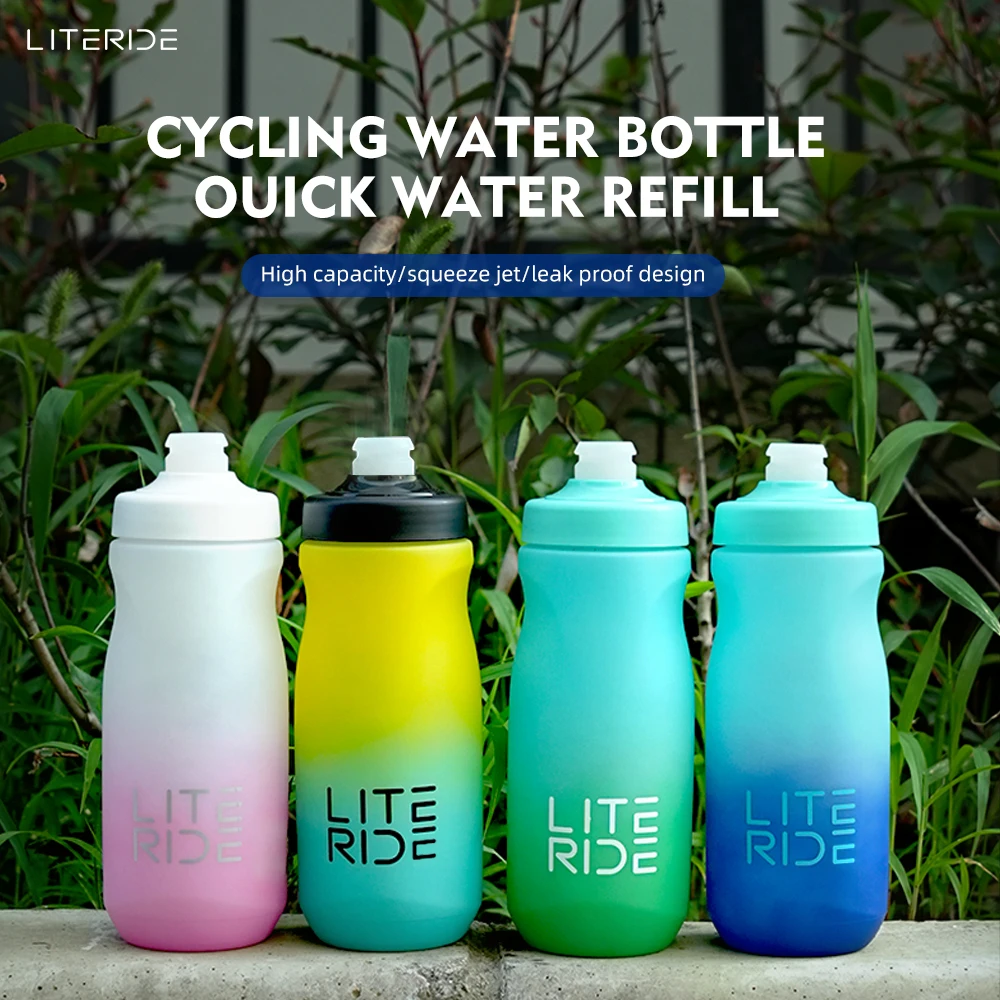 LITERIDE 610ml/710ml Bicycle Bottle MTB Road Bike Water Bottle