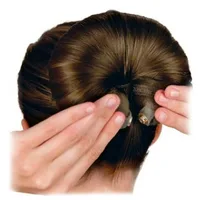 Fashion Hair Bun Maker Donut Magic Foam Sponge Easy Big Ring Hair Styling Tools Elastic Polyester Hair Band Accessories 3
