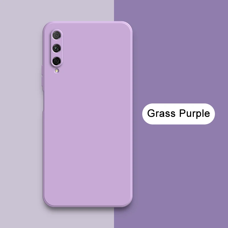 Original Square Liquid Phone Case - Soft Silicone 360° Protective Shockproof Cover