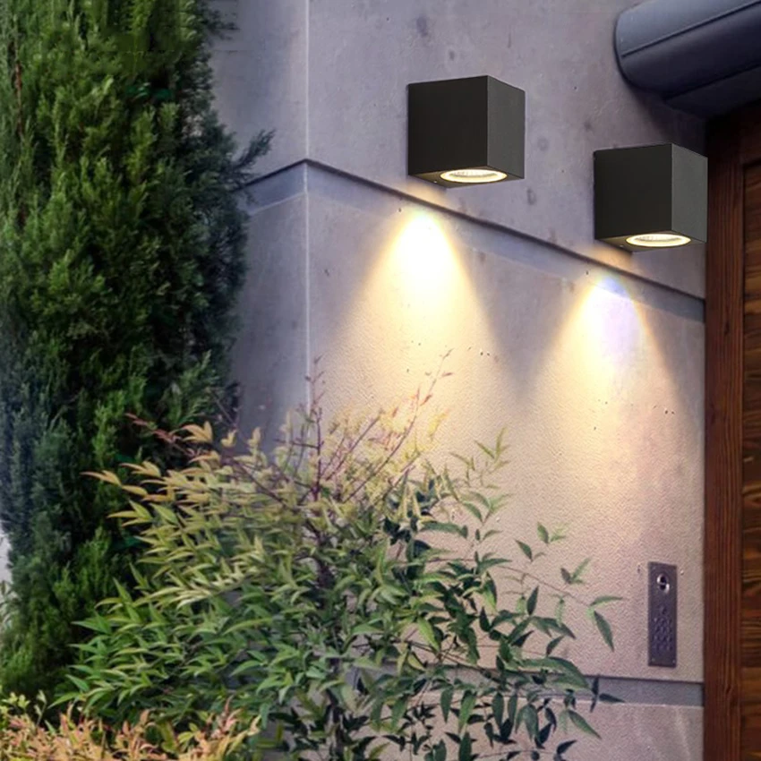 Outdoor Waterproof Wall Lamps, Indoor Up and Down Wall Light, Garden Porch, Terrace Lighting, Corridor and Balcony Sconce, AU87