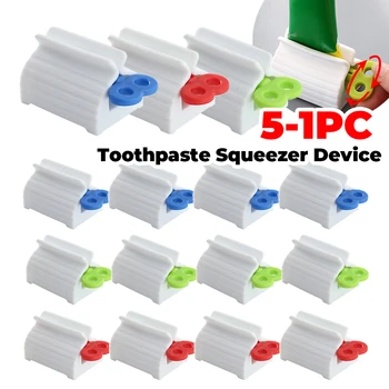 Dispositivo spremiagrumi in plastica per dentifricio spremiagrumi portatile multifunzionale strumenti per pressa manuale accessori per il bagno 1