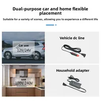Réfrigérateur de voiture Portable 15l, congélateur de Camping, double Zone, refroidissement rapide, refroidisseur extérieur, caravane, maison 3
