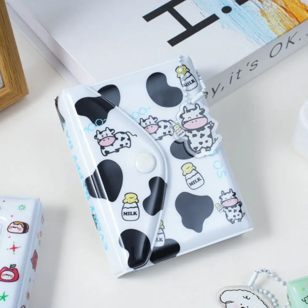 36Card Slots Envelope Photo Album 3 Inch Cartoon Animals Picture Storage Holder Waterproof Durable Small Card Collection Book